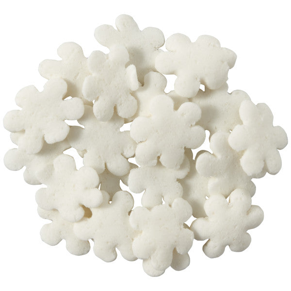 Snowflake Quins Sprinkles 16.5 oz - Donut-Equipment.com