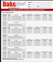Bakemax (BMDDDP1) Proofing Cabinet for BMSD Series Deck Ovens - Donut-Equipment.com