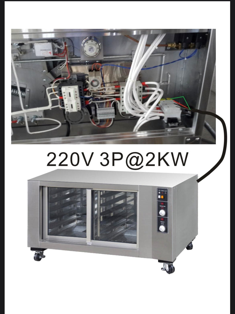 Bakemax (BMSDDP1) Proofing Cabinet for BMS Series Deck Ovens - Donut-Equipment.com