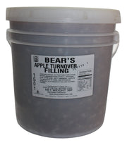 Bear Stewart Premium Apple Turnover Filling- 38 pound pail - Donut-Equipment.com