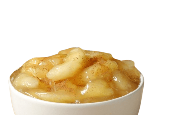 Bear Stewart Sliced Apple Pie Filling- 18 pound pail - Donut-Equipment.com