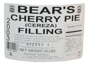 Whole Cherry Pie Filling- 20 Pound Pail - Donut-Equipment.com