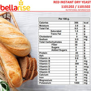 Instant Rise Dry Yeast- Bella Rise Yeast- Single 1 pound pack - Donut-Equipment.com