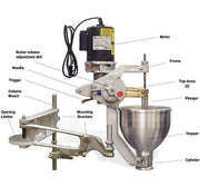 Belshaw Type F Cake Donut Depositor with hopper - Donut-Equipment.com