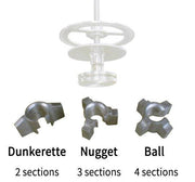 Belshaw Type K / Donut Robot Donut Ball Attachment /Donut 4 Holes - Donut-Equipment.com