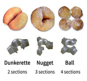 Belshaw Type K / Donut Robot Donut Ball Attachment /Donut 4 Holes - Donut-Equipment.com