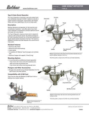 Belshaw Type N  mounting systems - Donut-Equipment.com