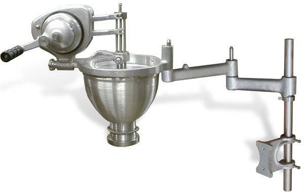 616B Cut-N-Fry for Hushpuppies - Includes Depositor, Plunger, Cylinder, Mount, Submerger, and Fryer - Donut-Equipment.com