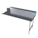 BK Resources 72" 16-Gauge Stainless Steel Clean Dish Table – Right Side - Donut-Equipment.com