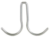 BK Resources Stainless Steel Double-Prong Pot Hook – Heavy-Duty Hanging Hook for Shelving & Pot Racks - Donut-Equipment.com