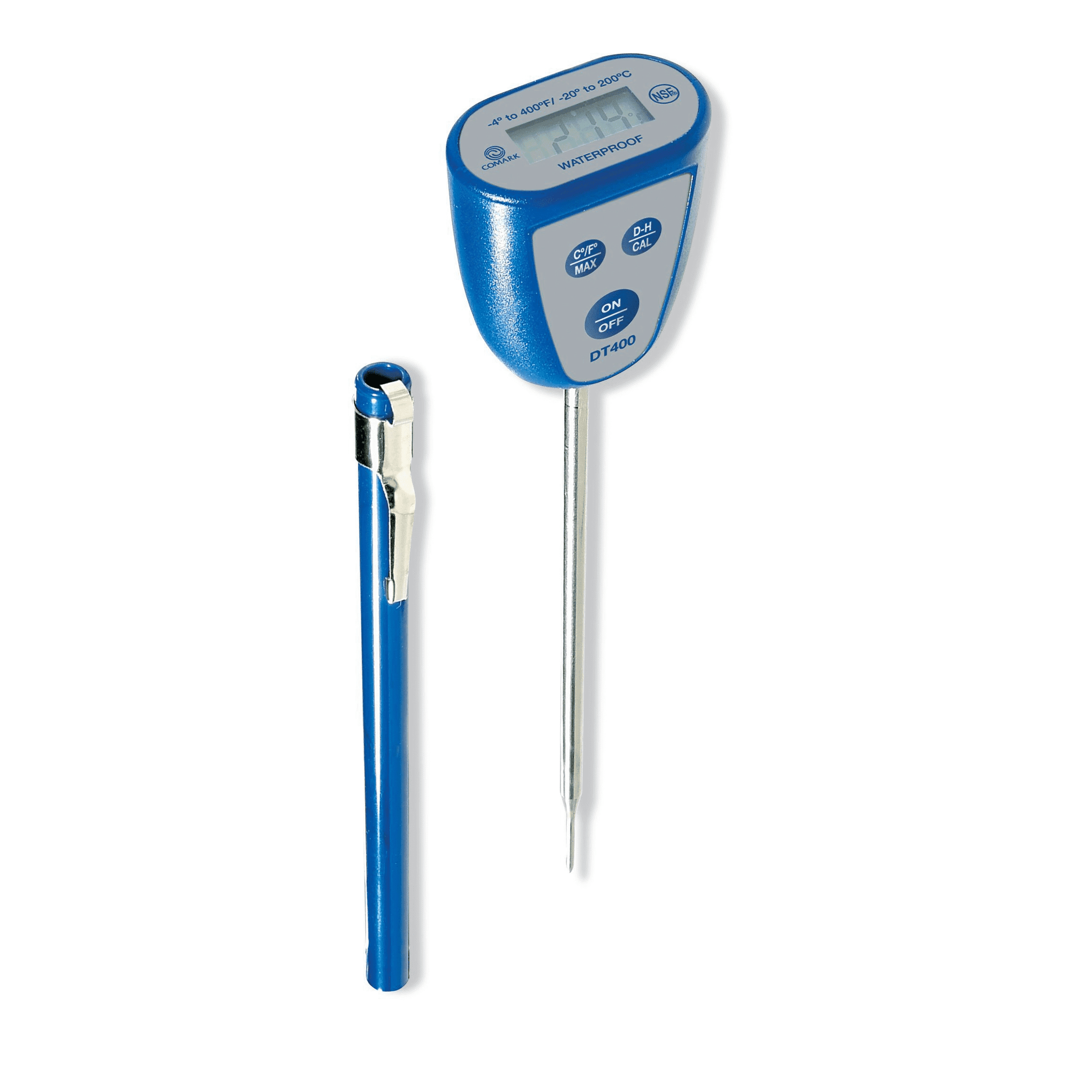 Comark Thin Tip Digital Pocket Test Thermometer | Donut-Equipment.com