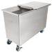 GSW USA DN-FB124 Flour Bin 124 Qt / 31 Gal 18"W x 29"L x 24"H Stainless Steel with 2-Step Cover ETL Certified - Donut-Equipment.com