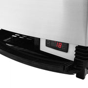 Turbo Air CRT-77-2R-N 17" Diamond Series Countertop Display Refrigerator – Pass-Thru Access, Swing Doors, Stainless Steel Finish, 115v - Donut-Equipment.com
