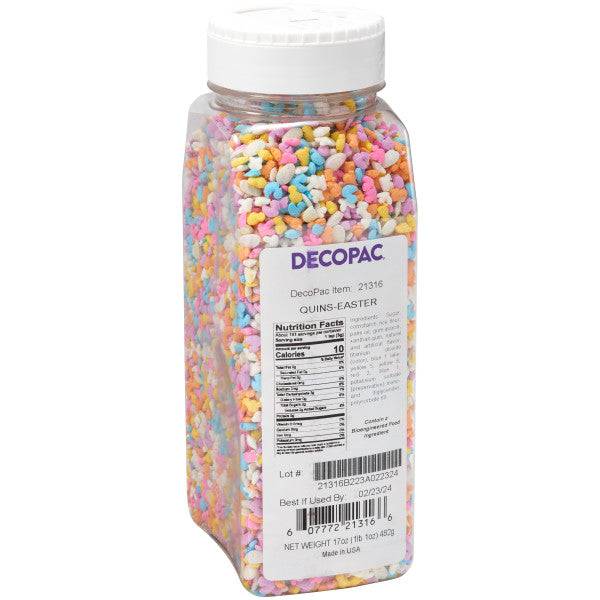 Easter Quins Sprinkles 17 oz - Donut-Equipment.com