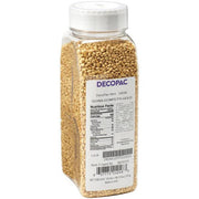 Gold Confetti Quins Sprinkles 19.5 oz - Donut-Equipment.com