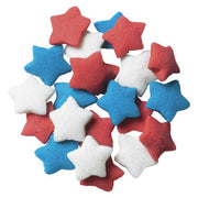 Patriotic Star Quins Sprinkles 16.5 oz - Donut-Equipment.com