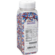 Patriotic Star Quins Sprinkles 16.5 oz - Donut-Equipment.com