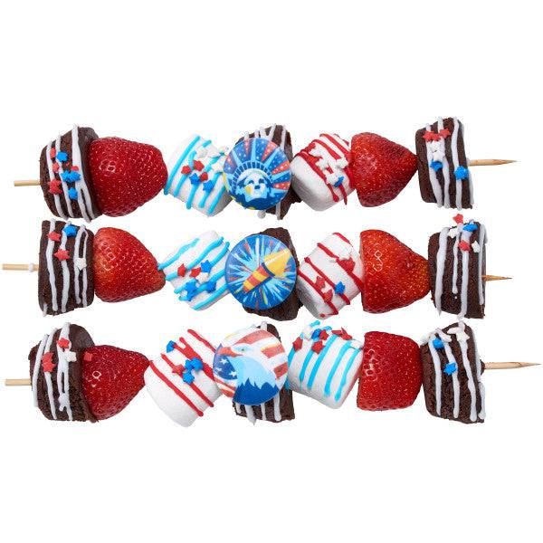 Patriotic Star Quins Sprinkles 16.5 oz - Donut-Equipment.com