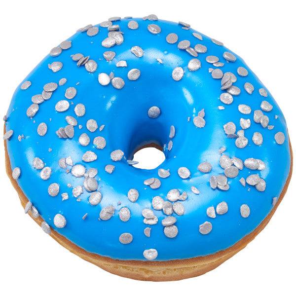 Silver Confetti Quins Sprinkles 19.5 oz - Donut-Equipment.com