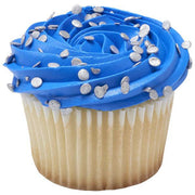 Silver Confetti Quins Sprinkles 19.5 oz - Donut-Equipment.com