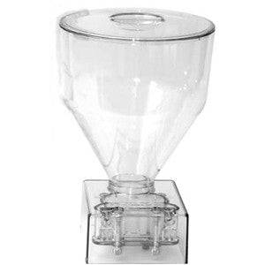 Edhard F-5003 6 quart hopper single Spout includes (Single 7/16"D x 3 1/2"L F-3094 Spout) - Donut-Equipment.com