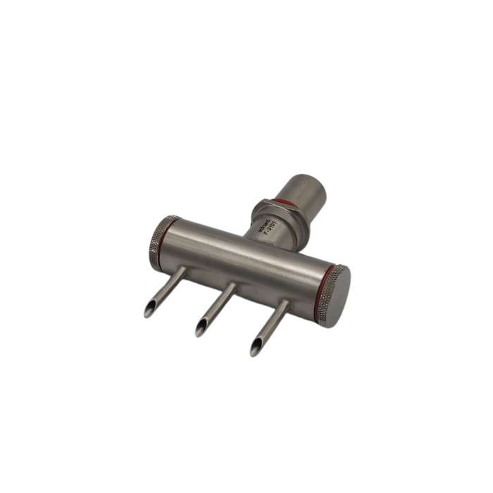 Edhard (1) Single Outlet Injection Spout- F-3101- Triple Assy. 3/16