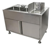 BK Resources Mobile Food Truck Wash Station with Water Heater & Fresh/Gray Water Tanks – All-in-One Portable Sink System - Donut-Equipment.com