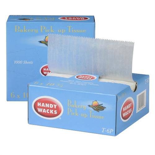 Handy Wacks 640 Bakery Tissues (10 boxes of 1000) - Donut-Equipment.com