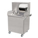 GSW USA HS-M3024A Mobile Hand Sink Self-Contained Stainless Steel with Fresh & Waste Water Tanks ETL Certified - Donut-Equipment.com