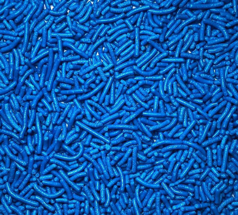 Blue Decorettes / Sprinkles / Jimmies - Donut-Equipment.com