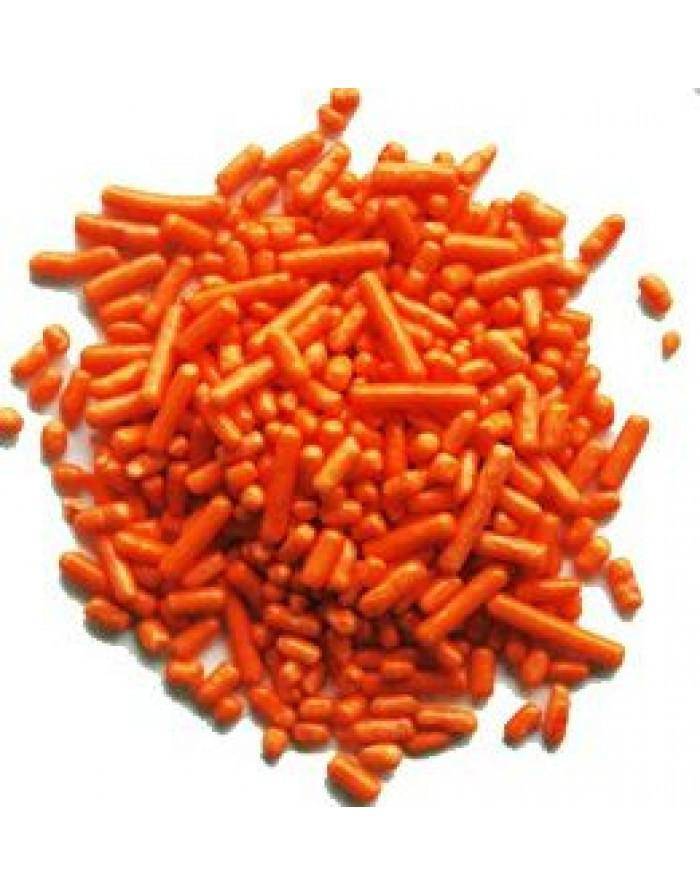 Orange Decorettes / Sprinkles / Jimmies - Donut-Equipment.com