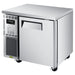 Turbo Air JUF-36S-N J Series 36" Narrow Depth Undercounter Freezer w/ 1 Section, Solid Door & Side Mounted Compressor - Donut-Equipment.com