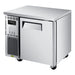 Turbo Air JUR-36S-N6 J Series 36" Narrow Depth Undercounter Refrigerator w/ 1 Section, 2 Solid Doors & Side Mounted Compressor - Donut-Equipment.com