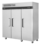 Turbo Air M3F72-3-N M3 Series 78" Solid Door Reach In Freezer - Donut-Equipment.com