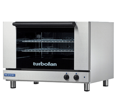 Moffat Turbofan E27M2 -2 Full Size Sheet Pan Manual Electric Convection Oven - Donut-Equipment.com