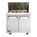 Turbo Air MST-36-15-N6 M3 Series 36" 2 Door Stainless Steel Refrigerated Sandwich Prep Table - Donut-Equipment.com