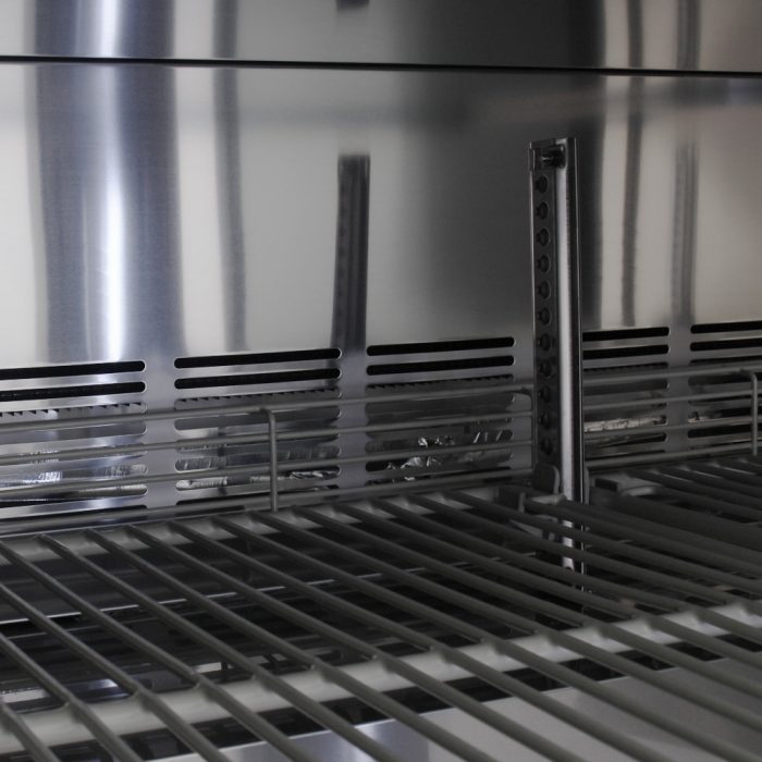 Turbo Air MST-48-18-N M3 Series 48" 2 Door Mega Top Stainless Steel Refrigerated Sandwich Prep Table - Donut-Equipment.com