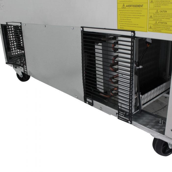 Turbo Air MST-36-15-N6 M3 Series 36" 2 Door Stainless Steel Refrigerated Sandwich Prep Table - Donut-Equipment.com