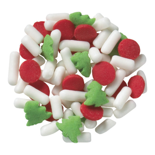 Trees & Dots Sprinkle Mix Quins 3# - Donut-Equipment.com