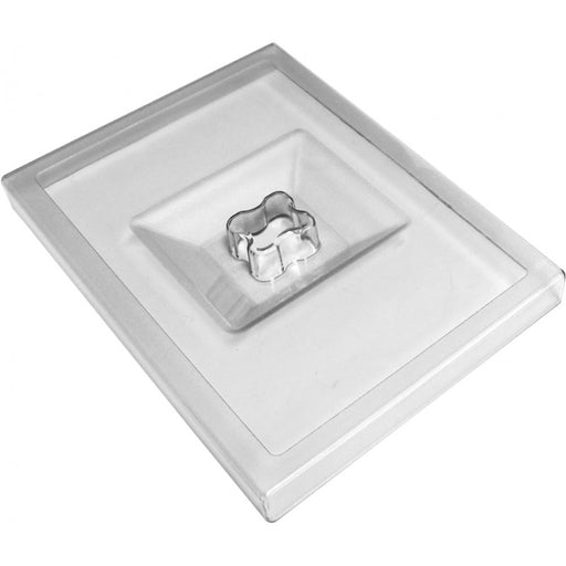GSW USA DN-FBC1510P Flour Bin Cover 15"W x 10"L Plastic Lid for Restaurant Ingredient Storage - Donut-Equipment.com