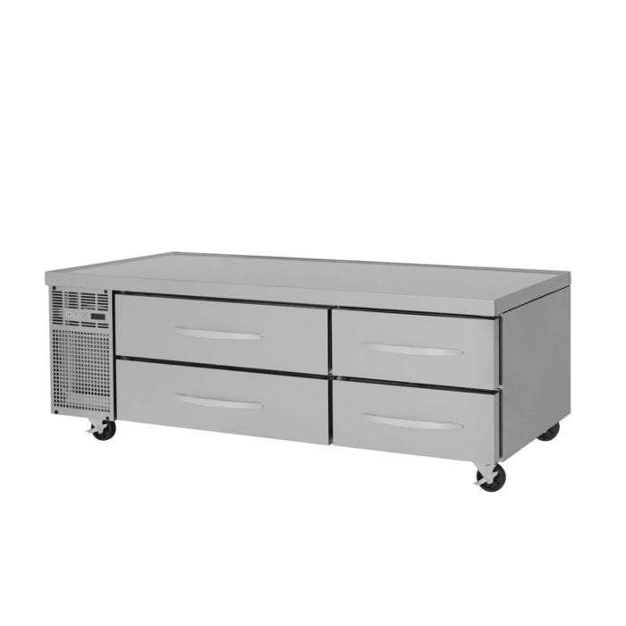Turbo Air PRCBE-72F-N 72" PRO Series Chef Base Freezer w/ (4) Drawers – 115v - Donut-Equipment.com