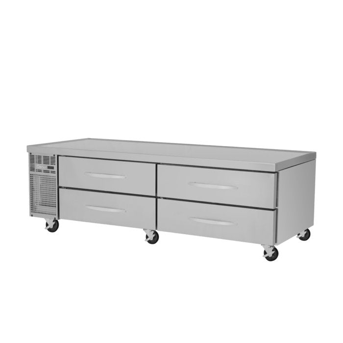 Turbo Air PRCBE-84F-N 84" PRO Series Chef Base Freezer w/ (4) Drawers – 115v - Donut-Equipment.com