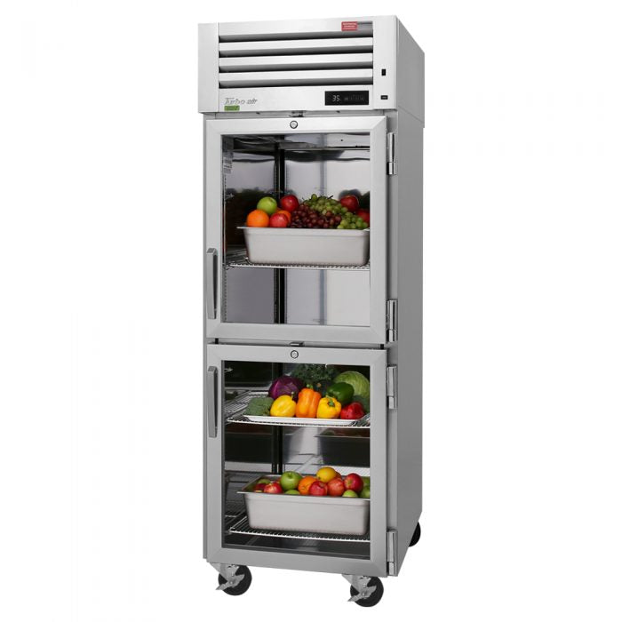 Turbo Air, PRO-15-2R-G-N, PRO SERIES - Reach in refrigerator - Donut-Equipment.com