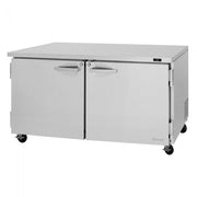 Turbo Air PUR-60-N 60 1/4" W Undercounter Refrigerator w/ 2 Sections & 2 Doors - Donut-Equipment.com