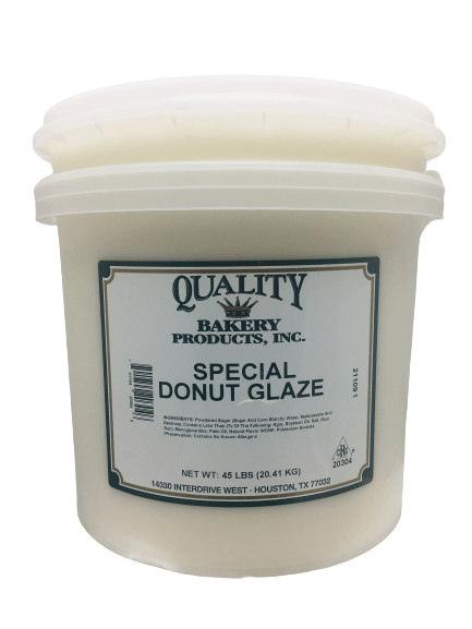 Quality "Ready To Use" Special Donut Glaze 45 Pounds Pail - Donut-Equipment.com