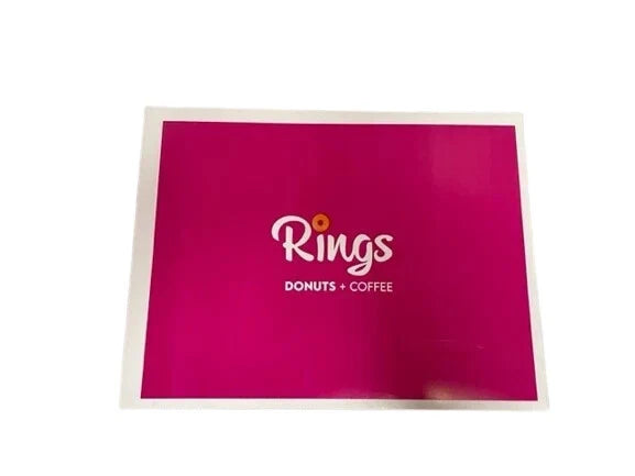 Printed Bakery or Donut Boxes- Donut- Dozen- (125 Boxes) = 1 Case (Free Freight)