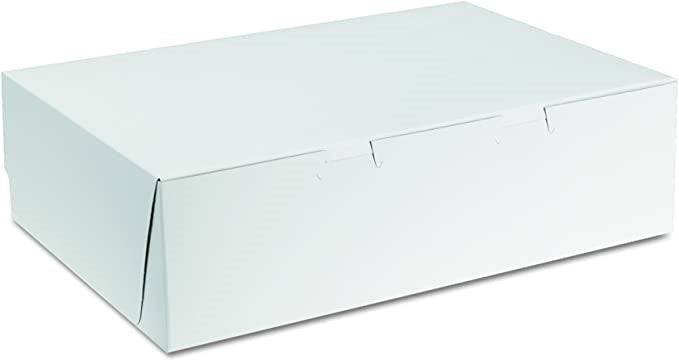 14 x 10 x 4  1/4 Sheet Cake Box -Bakery Box - Donut-Equipment.com