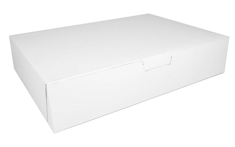 19 x 14 x 4 50 count 1/2 Sheet Cake Box-Bakery Box - Donut-Equipment.com