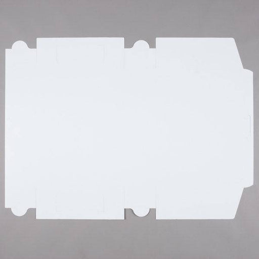 19 x 14 x 5 LC White Bakery Boxes 50 count 1/2 Sheet Cake Box-Bakery Box - Donut-Equipment.com