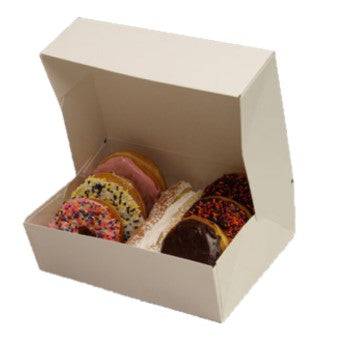 9 5/8 x 6 3/4 x 3 1/8 Auto Donuts Boxes (250 Count) - Donut-Equipment.com